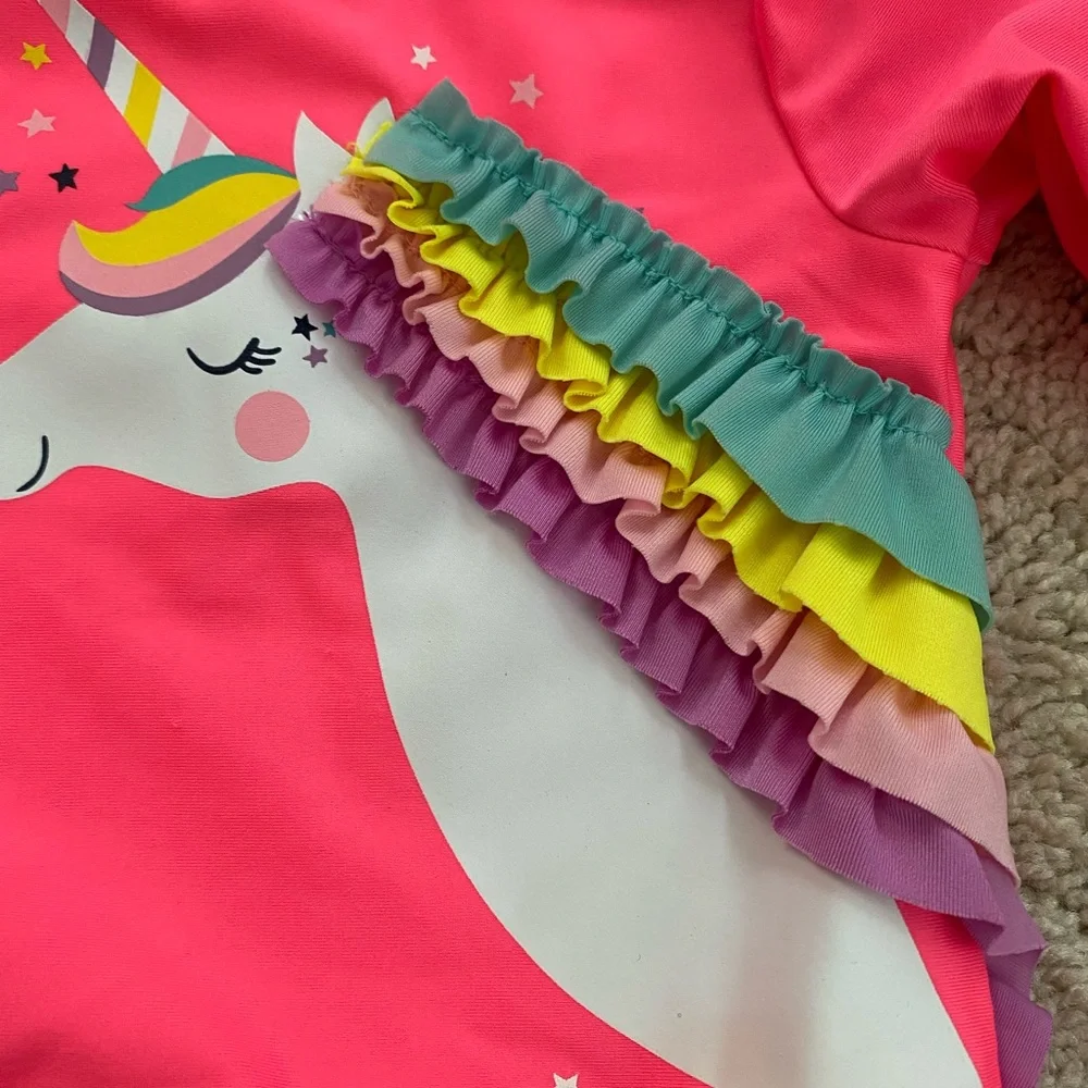 Cat and Jack toddler 2 piece swimsuit in size 12m